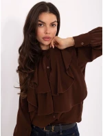 MI košile KS 3282.53 hnědá