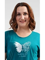 Dámské pyžamo kapri Motýl Dámské pyžamo kapri Motýl