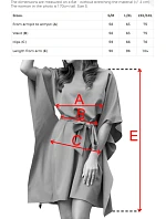 287-38 SOFIA Motýlí šaty se zavazováním v pase - DARK BEige