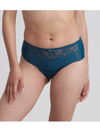 Dámské krajkové kalhotky PLAYTEX FLOWER ELEGANCE RCS MIDI BRIEF - PLAYTEX - modrá