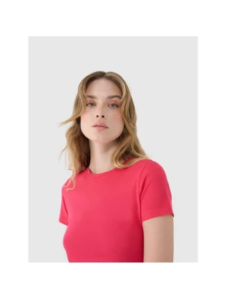 Dámské tričko 4F slim modal 4F 4FWSS25TTSHF1995-54S Dámské tričko 4F slim modal 4F 4FWSS25TTSHF1995-54S