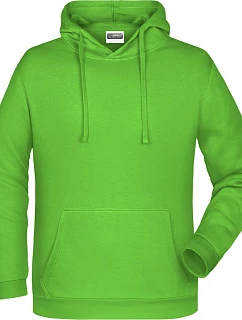 Daiber JN 796 Pánská mikina s kapucí 02.0796 lime green