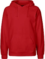 Neutral O 63101 Pánská mikina s kapucí z bio bavlny 77.6311 red Neutral O 63101 Pánská mikina s kapucí z bio bavlny 77.6311 red