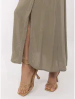 Sukně D73761M50222A khaki
