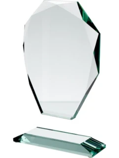 Skleněná trofej s pouzdrem