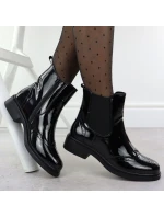 Dámské boty Bagger s ponožkou černé Sabatina