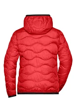 Daiber JN 1155 Dámská prošívaná bunda 02.1155 red/black Daiber JN 1155 Dámská prošívaná bunda 02.1155 red/black