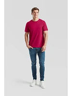 Fruit of the Loom Iconic 195 T Pánské těžké tričko 16.1422 navy
