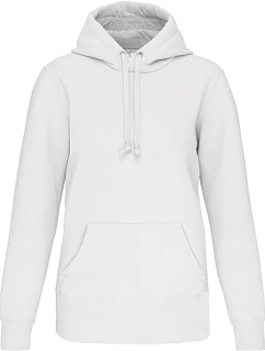 Kariban K 443 Mikina s kapucí z těžké bavlny 20.K443 white