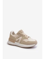 Dámské tenisky z ekologické kůže béžové Vinelli