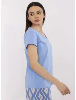 Tričko CLM TS 1639.12 modré