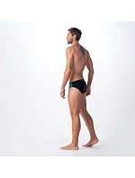 Pánské plavky Danilo M 92800482101 černo-tyrkysové - Aquawave
