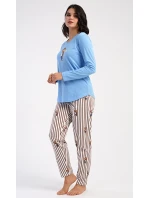 Dámské pyžamo dlouhé Bear Dámské pyžamo dlouhé Bear