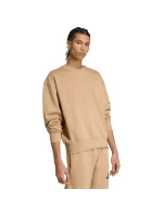 Pánská mikina adidas Essentials Loose Fit 3 Bar Logo béžová JX5668 pánská