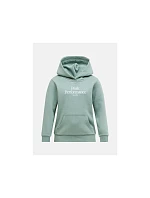 Dětská mikina PEAK PERFORMANCE Jr Original Small Logo Hood, zelená barva Dětská mikina PEAK PERFORMANCE Jr Original Small Logo Hood, zelená barva