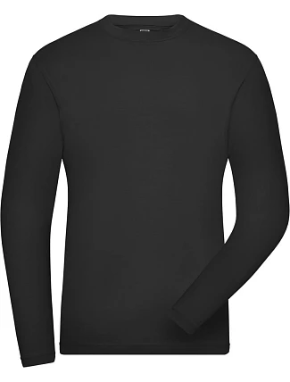 Daiber JN 1804 Pánské pracovní elast. tričko - Solid 02.1804 black Daiber JN 1804 Pánské pracovní elast. tričko - Solid 02.1804 black