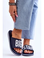 Dámské pantofle Big Star Classic JJ274A323 námořnická modrá