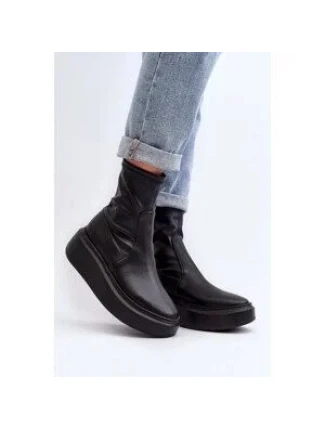 Dámské boty 3395 černé 192283 - Zazoo Dámské boty 3395 černé 192283 - Zazoo