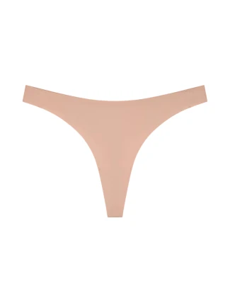 Dámská tanga Smart Invisible String - BROWN - sv. hnědé 00EP - TRIUMPH