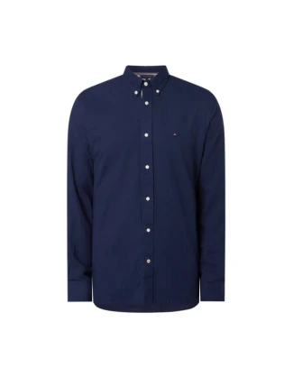 PÁNSKÁ BAVLNĚNÁ KAŠMÍROVÁ KOŠILE TOMMY HILFIGER