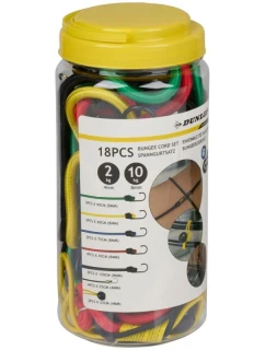 GUMOVÉ POPRUHY PRO UPEVNĚNÍ ZAVAZADEL HÁČKY 18KS DUNLOP