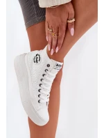 Dámské Tenisky Na Platformě Lee Cooper LCW-25-44-3209L Bílé