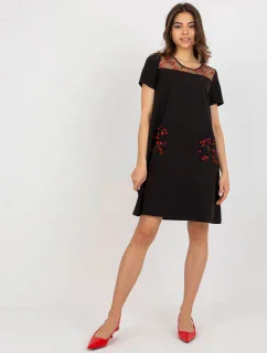 LK SK 506790 šaty.45 černá