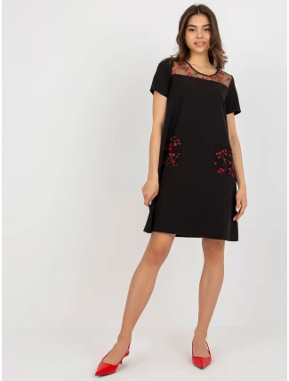 LK SK 506790 šaty.45 černá