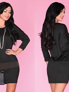 Dámské šaty CG007 černo-zlaté - Merribel