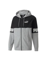 Pánská mikina 849842 04 Šedá s černou - Puma