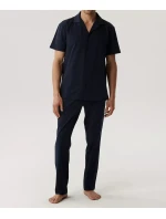 Pánské pyžamo na zip BNMP-002 kr/r - Atlantic