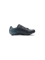 Cyklistické boty NORTHWAVE Core Plus 2 Wmn – černé/modré, dámské Cyklistické boty NORTHWAVE Core Plus 2 Wmn – černé/modré, dámské