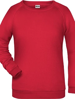 Daiber JN 793 Dámská raglánová mikina 02.0793 red