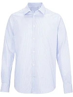 NEOBLU Baptiste Women Mikro keprová halenka s dlouhým rukávem 24.4339 blue stripes