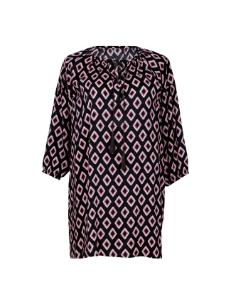 Style Papanui tunika 8666 black - RosaFaia