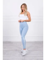 Modré legínové kalhoty Brooklyn Modré legínové kalhoty Brooklyn