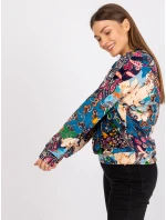 Halenka DHJ BZ 6033 2.46P tmavě modrá