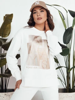 FEMMES dámská mikina bílá FashionStreet BY1281