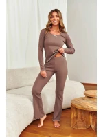 Dámské pyžamo 7304 brown - Doctornap