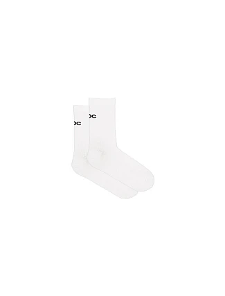 Cyklistické ponožky POC Cadence Road Socks, bílé