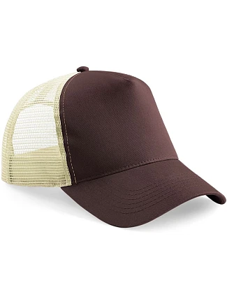 Beechfield B 640 5 panelová Trucker kšiltovka 53.0640 chocolate/caramel