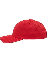 Flexfit 6245CM 6 panelová bavlněná keprová kšiltovka 55.6245 red