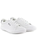 Pánské nízké tenisky z eko kůže bílé Big Star TT174001