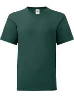 Fruit of the Loom Kids Iconic 150 T Dětské tričko 16.1023 forest green
