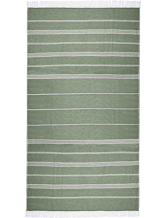 The One Towelling Recycled Hamam Towel Hamam ručník "Recycled" 48.1059 olive green