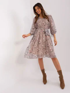 LK SK 509388 šaty.88 tmavě lila