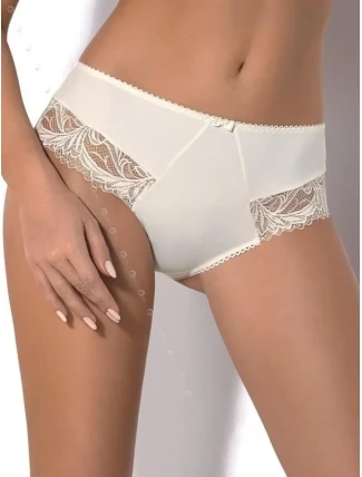 Dámské kalhotky Sara K360 Ecru plné - Gorsenia Dámské kalhotky Sara K360 Ecru plné - Gorsenia