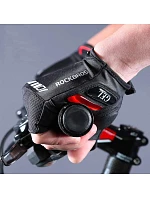 Rockbros S143-BK M cyklistické rukavice s gelovými polštářky - černé Rockbros S143-BK M cyklistické rukavice s gelovými polštářky - černé