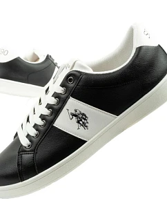 U.S. Polo Assn. boty trenéři pánské módní černé pohodlné