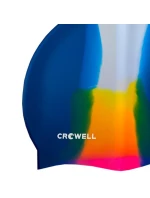 Crowell Multi Flame silikonová plavecká čepice col.14